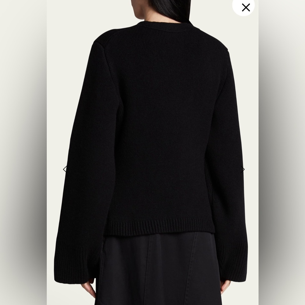 Khaite Scarlet Cashmere Cardigan (Size M, Black) - Picture 3 of 7